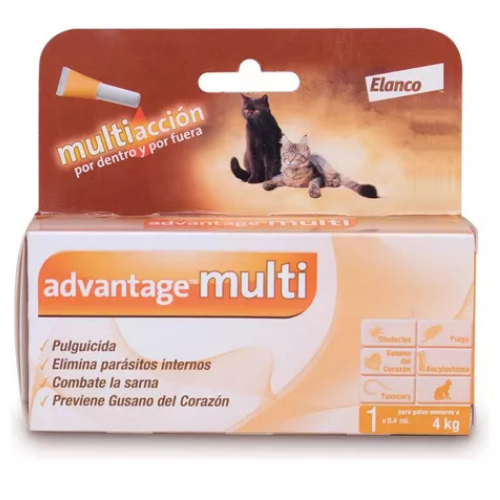 Advantage Multi Cat Antipulgas y parásitos